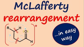 McLafferty rearrangement in easy way [upl. by Anirak]