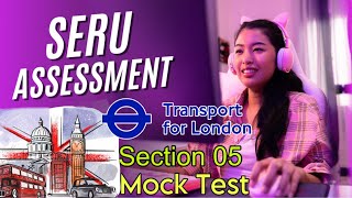 SERU ASSESSMENT TFL 2024  Section 05  PHV Drivers Handbook  SERU Mock Test 2024 [upl. by Rebane165]