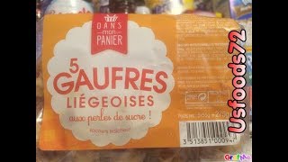 New GAUFRES LIEGEOISE  USFOODS72 FRANCE [upl. by Neyut]