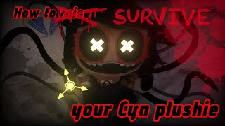 ⚠️🖤 How to Survive your Cyn plushie 🖤⚠️ Halloween special [upl. by Daggna]