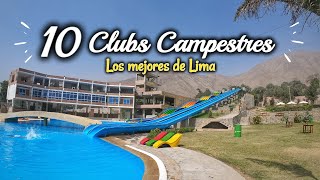 LOS 10 MEJORES CLUBS CAMPESTRES DE LIMA  2022 [upl. by Itch]