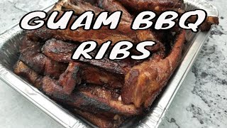 Guam Barbecue RIBS  Chamorro Food  Guam Recipes [upl. by Lennod]