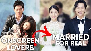 15 Korean Drama Couples Who GOT MARRIED After Meeting on Set 2022 Ft HappySqueak [upl. by Maude430]