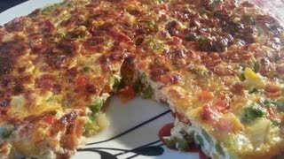 Vegetable Omelette Recipes  Recipes By Chef Ricardo [upl. by Tchao]