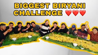 RUNGMANG FAMILY VS FUN GUYS BIRYANI CHALLENGEMUKBANG [upl. by Lletnohs]