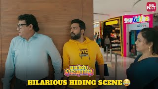 Parris Jeyaraj Shopping Mall Comedy Scene  Santhanam  Anaika Soti  Motta Rajendran  Sun NXT [upl. by Inalej336]