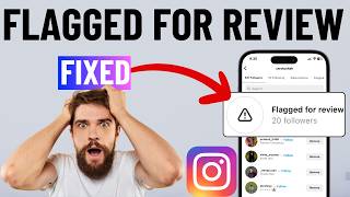 Instagram Followers quotFlagged for Reviewquot Meaning and How to Remove It [upl. by Aleyak]