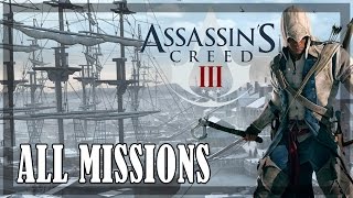 Assassins Creed 3 Remastered Full Game Walkthrough  NO Commentary Complete Story [upl. by Nebra]