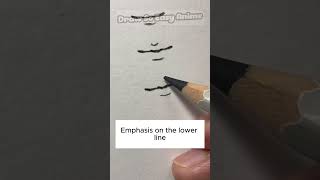 How to draw anime mouth for beginners 👄 drawing anime art sketch howtodraw tutorialdrawing [upl. by Yelsnik]