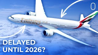 Emirates President Warns Boeing Could Delay 777X Deliveries To 2026 [upl. by Llahsram380]