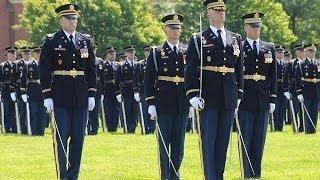 Old Guard Pass In Review at Fort Myer VA 1999  3rd US Infantry Regiment on Parade [upl. by Nnaeirual847]