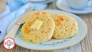 NoKnead Homemade Crumpets No Oven Needed [upl. by Dat]