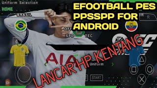 BRAZIL √S ECUADOREFOOTBALLPES2024 NEW UPDATE FULL TRANFER CAMERA HD [upl. by Ahsir715]