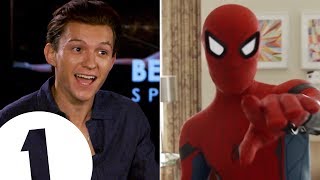 quotIm a walking memequot SpiderMans Tom Holland on the Quackson Klaxon [upl. by Missie]