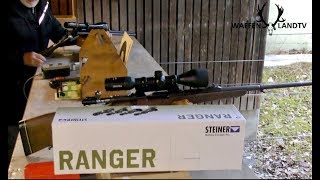 Zeroing a Steiner Hunting Riflescope Ranger 312x56 [upl. by Kimmie863]