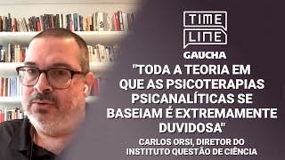 Diretor do Instituto Questão de Ciência classifica psicanálise como pseudociência  Timeline Gaúcha [upl. by Cordell]