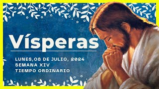 🔥 VISPERAS DEL DIA DE HOY 8 de Julio de 2024  Oración de la Tarde 🙏 LITURGIA DE LAS HORAS [upl. by Castara]