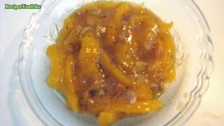 Sweet n Sour Raw Ripe Mango Murabha [upl. by Salbu766]