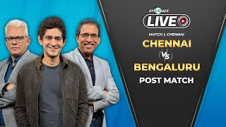 Cricbuzz Live Match 1 Chennai v Bengaluru Postmatch show [upl. by Maise]