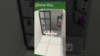 Bloxburg shower build ideas🛀 not mine [upl. by Bettina]