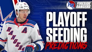 Home Ice or an Easier Matchup  Let the Canes Catch Up  Rangers Playoff Seeding Predictions [upl. by Akinajnat]