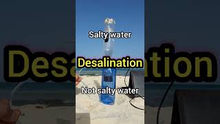 Desalination water for hiking [upl. by Ailegnave]