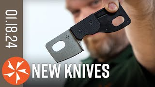 New Knives for the Week of January 18th 2024 Just In at KnifeCentercom [upl. by Aninep]