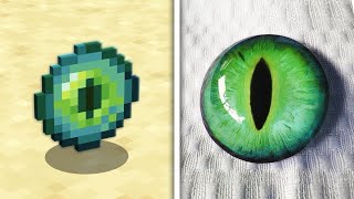 TOUT LES ITEMS de MINECRAFT deviennent RÉALISTE [upl. by Perkins]