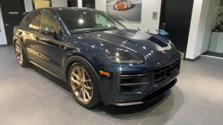 2023 Porsche Cayenne Turbo GT  MotorWalk Detailed Visual Review [upl. by Marisa]