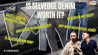 What IS Selvedge Denim The Complete Guide Is It Better Do You Wash It and The Raw Denim Culture [upl. by Aiki]