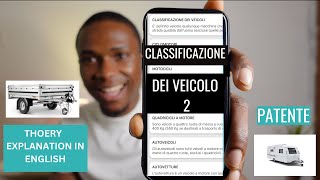 CLASSIFICAZIONE DEI VEICOLI PT2  PATENTE B  ENGLISH THEORY [upl. by Whiting963]