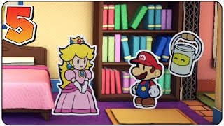 Paper Mario Color Splash  100 Walkthrough Part 5 Port Prisma [upl. by Elyad655]