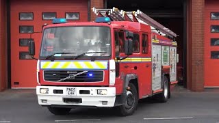 RESERVE Farnworth Second Pump Turnout  Greater Manchester Fire And Rescue Service [upl. by Alhan]