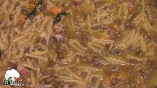 PASTA E LENTICCHIE ricetta squisita  FoodVlogger [upl. by Canute668]