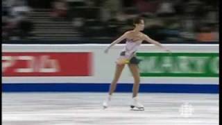 Salchow singolo Zhang Dan 2008 Worlds [upl. by Sokim891]