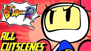 Super Bomberman R  All Cutscenes Full Movie HD [upl. by Osnofedli]