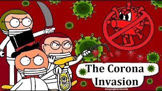 Riccardo Cartoon©  The Corona Invasion [upl. by Norward]