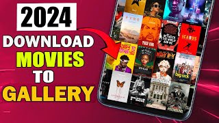 How to Download Movies to Phone Gallery Android and iphone [upl. by Ariaec848]