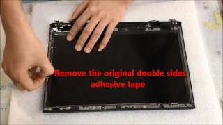 Sony VAIO Pro 13 SVP132 Touchscreen Digitizer Removal and Replacement [upl. by Kusin720]