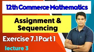 Assignment Problem Exercise 71 Part 1 Lecture 3  Assignment amp Sequencing  VSM Academy  MV Sir [upl. by Urina280]