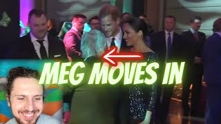 Reacting To Meghan Introductions At Cirque meghanmarkle [upl. by Ecadnarb]