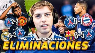 DAVOO XENEIZE REACCIONA A LAS ELIMINACIONES DEL PSG EN CHAMPIONS 20122023 [upl. by Htaeh]