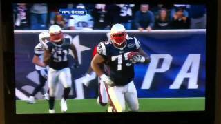 Vince Wilfork Interception in epic slowmo [upl. by Khoury938]