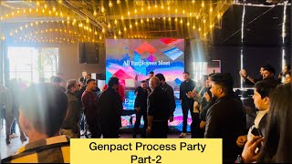 Genpact Process Party  Part  2  Genpact  Stellar 135  Genpact Noida [upl. by Arot]