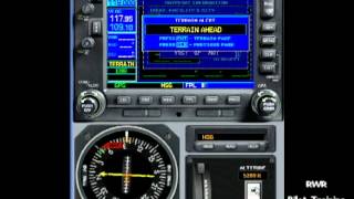 Using the Omni Bearing Selector OBS feature of the Garmin G530  Part 2 [upl. by Deckert999]