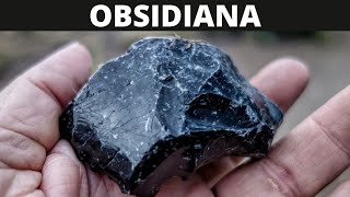 PIEDRA OBSIDIANA PROPIEDADES SIGNIFICADO BENEFICIOS Y USOS DE LA OBSIDIANA [upl. by Lomaj]