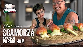 How to make Scamorza wrapped in Parma Ham [upl. by Attoynek]