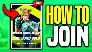 How to Join Tournaments in Fortnite 2024  Full Guide [upl. by Mrots66]