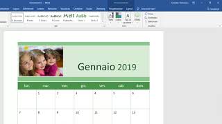 Come creare un calendario con Word [upl. by Sert]