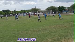 Edwin Allen High First Off Goal vs McGrath  DACOSTA CUP 2022  School Boy Football [upl. by Ybsorc]